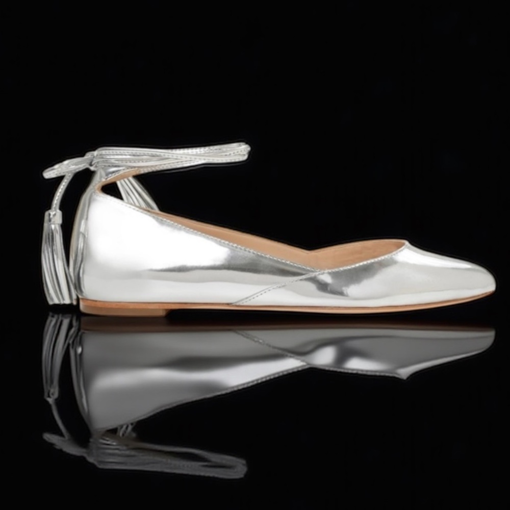 LOEFFLER RANDALL
PENELOP SILVER FLATS SIZE 8 B